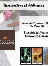 Dédicace librairie Les Volcans